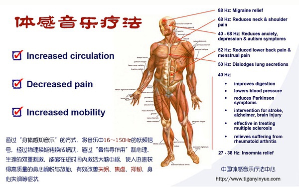 腦神經學的音樂治療-體感音樂治療床墊-往往起到想象不到的效果！